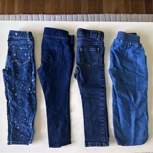 3t Jordache Jeans stars, jumping bean jeans, Cherokee jeans, unbranded jeans